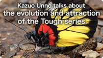 昆蟲攝影師海野和男 談論Tough（TG）系列的演變和吸引力